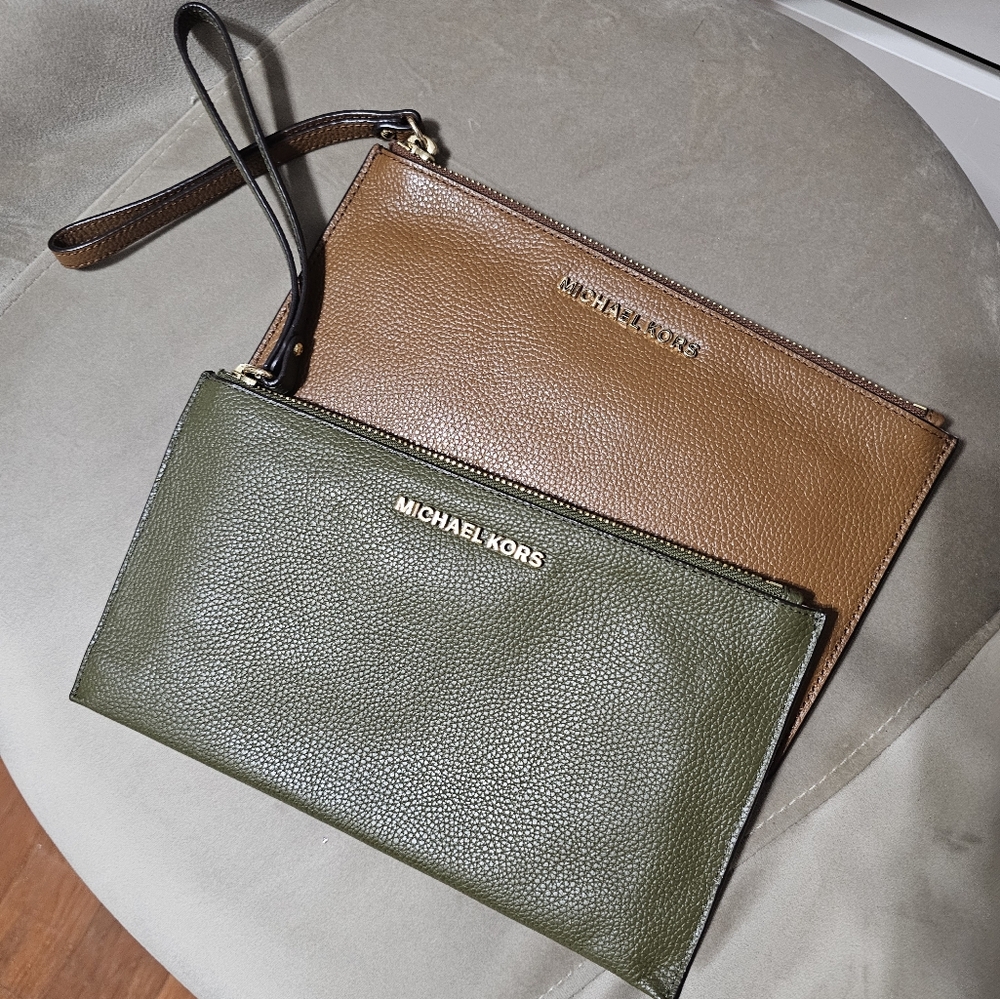 2 Michael Kors Wristlets